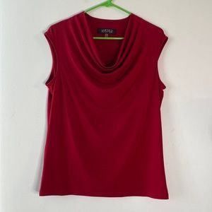 Red Kasper shirt size Medium